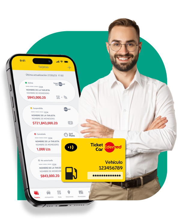 Ticket Car tarjeta y app para cargar combustible